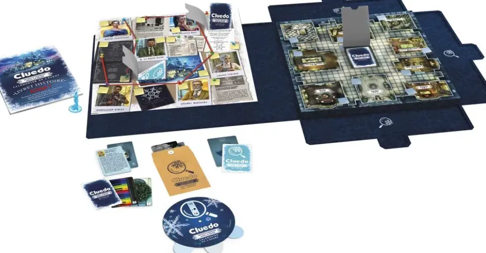 CLUEDO : SECRETS ENFOUIS SOUS LA NEIGE