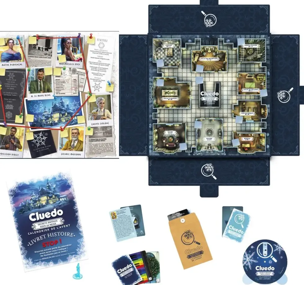 CLUEDO : SECRETS ENFOUIS SOUS LA NEIGE
