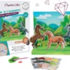 COFFRET A DIAMANTER - 3 CHEVAUX MA PETITE ECURIE