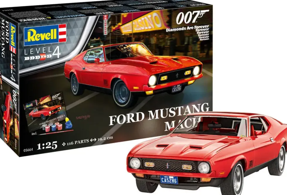 COFFRET CADEAU JAMES BOND FORD MUSTANG MACH I