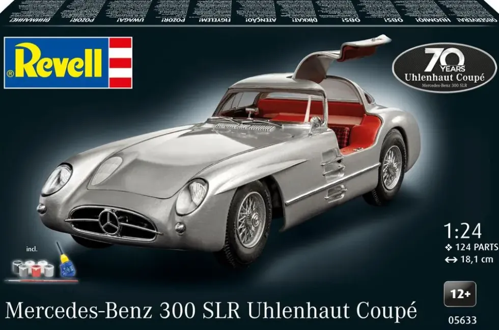 COFFRET CAD MERCEDES BENZ 300 SLR- 70 ANS COUPE UHLENHAUT