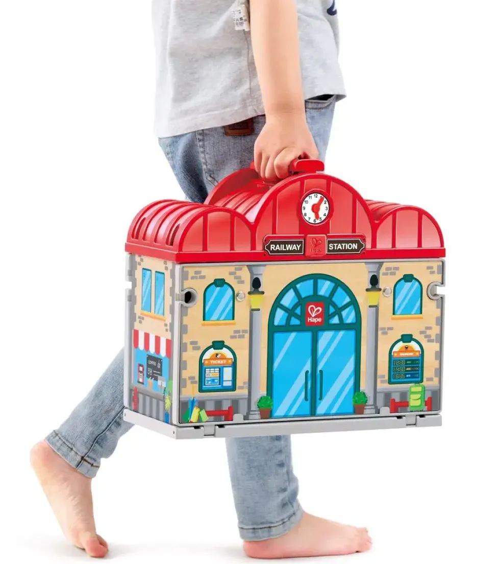COFFRET CIRCUIT DE TRAIN PORTABLE