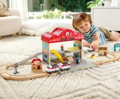 COFFRET CIRCUIT DE TRAIN PORTABLE
