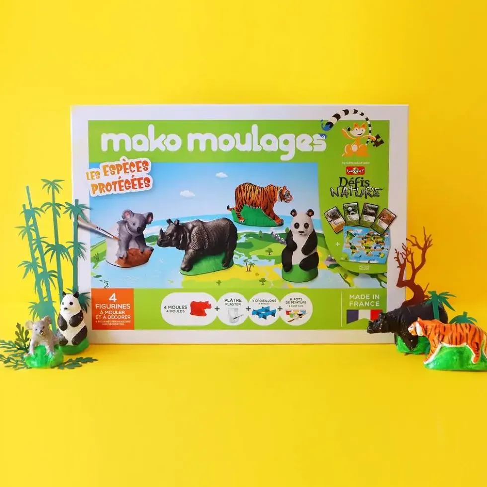 COFFRET CREATIF - MES ESPECES PROTEGEES DEFIS NATURE