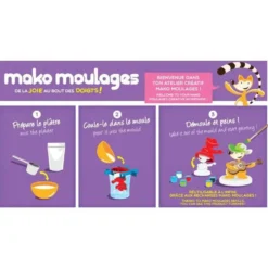 COFFRET CREATIF - 5 MOULES MES FEES