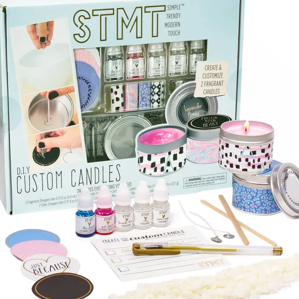 COFFRET DIY - CREATION DE BOUGIES