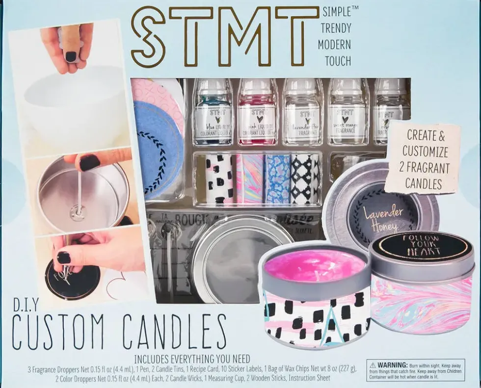 COFFRET DIY - CREATION DE BOUGIES