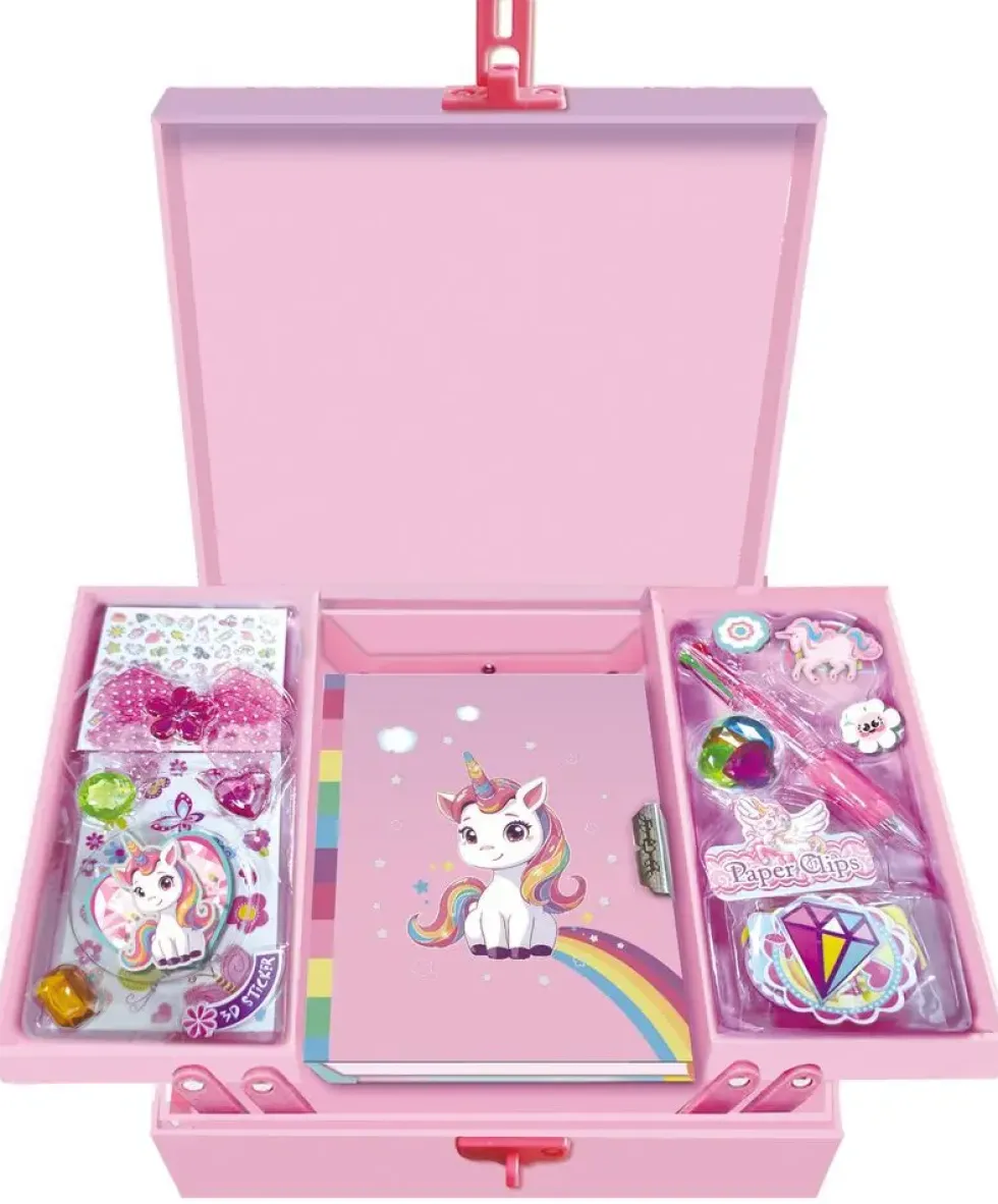 COFFRET ECRITURE LICORNE