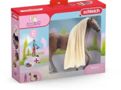 COFFRET FIGURINE CHEVAL A COIFFER LEO ET ROCKY