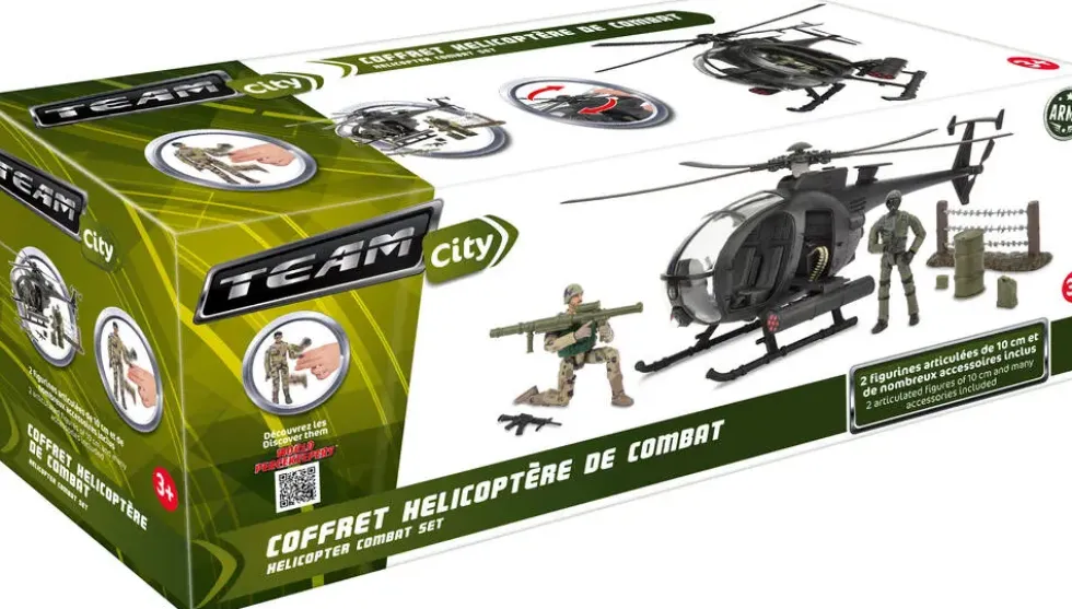 COFFRET HELICOPTERE DE COMBAT