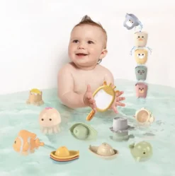 COFFRET JEUX DE BAIN - 18 PIECES
