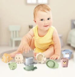 COFFRET JEUX DE BAIN - 18 PIECES