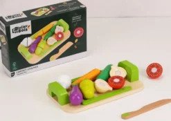COFFRET LEGUMES EN BOIS
