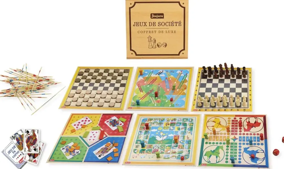 COFFRET LUXE DE JEUX DE SOCIETE