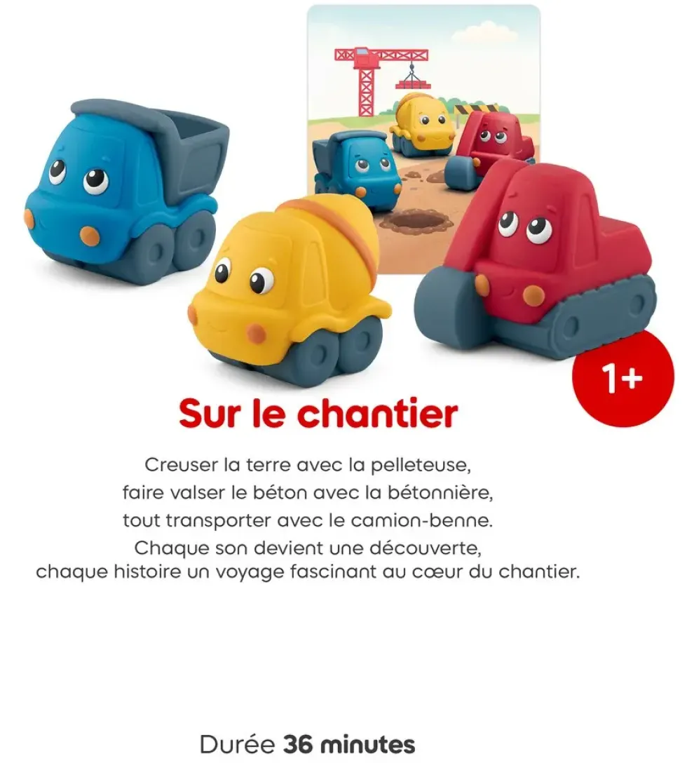 COFFRET MES PREMIERS TONIES - SUR LE CHANTIER