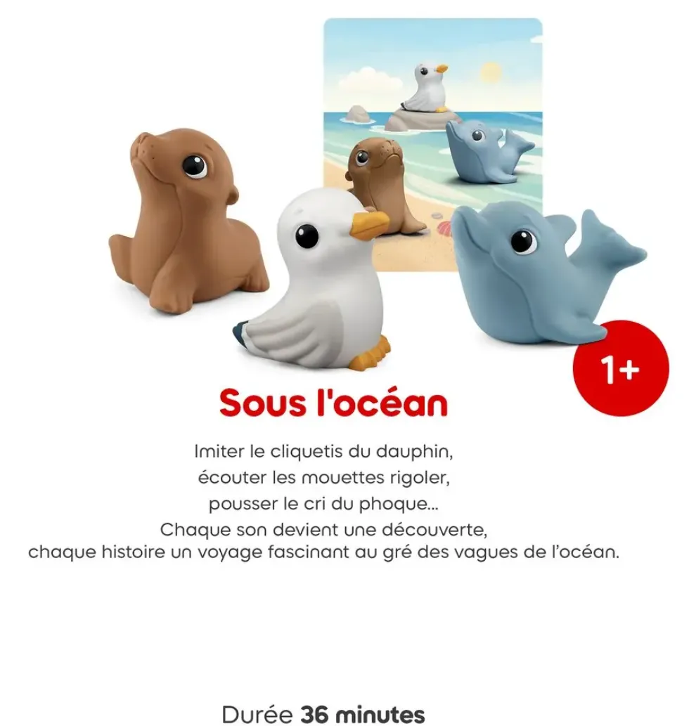 COFFRET MES PREMIERS TONIES - SOUS L'OCEAN