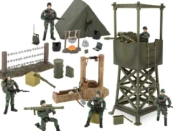 COFFRET MILITAIRE AVEC TOUR