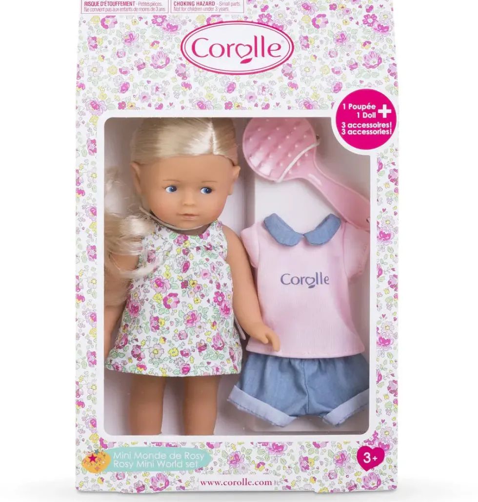 COFFRET MINI MONDE DE ROSY 20 CM - COROLLE MES MINI COROLLINES