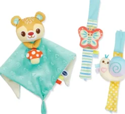 COFFRET NAISSANCE TOUDOUX - DOUDOU ET BRACELETS HOCHETS