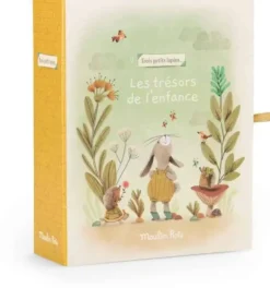 COFFRET NAISSANCE TROIS PETITS LAPINS