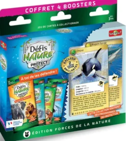 COFFRET ORQUE ET REQUIN - 4 BOOSTERS ET 2 CARTES TOTEMS