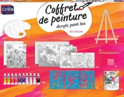 COFFRET PEINTURE ACRYLIQUE
