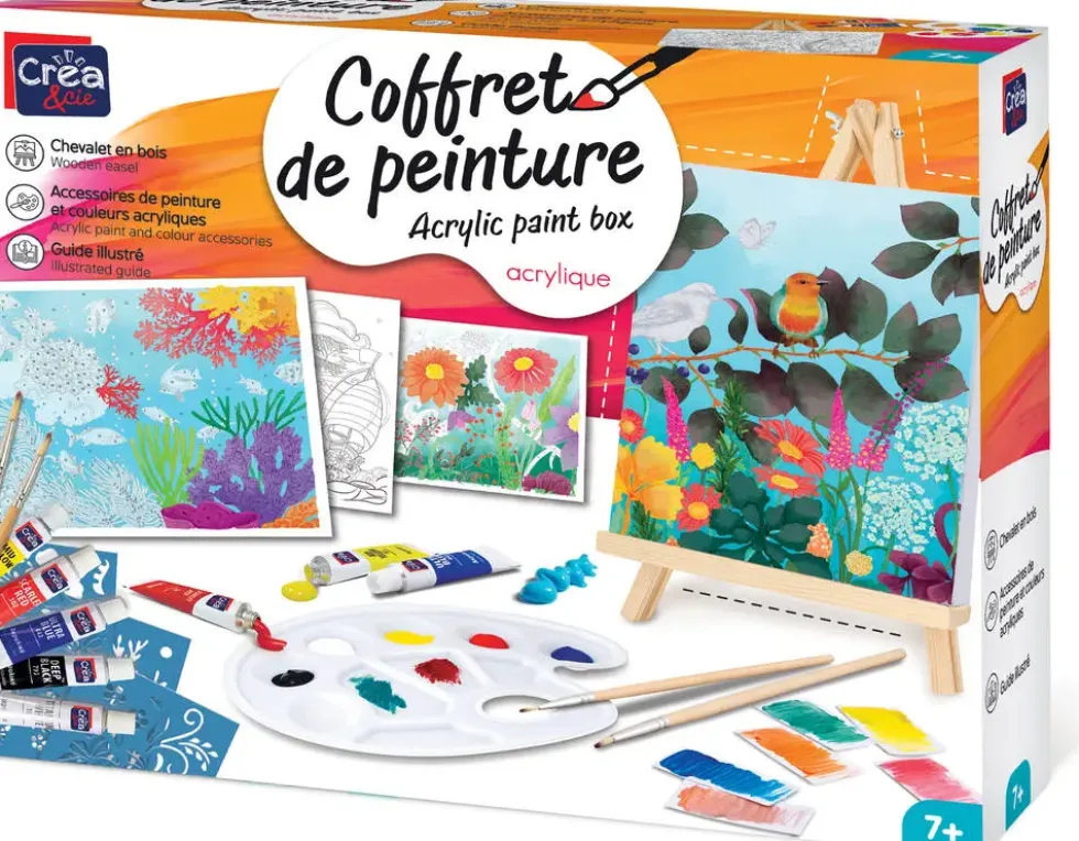 COFFRET PEINTURE ACRYLIQUE