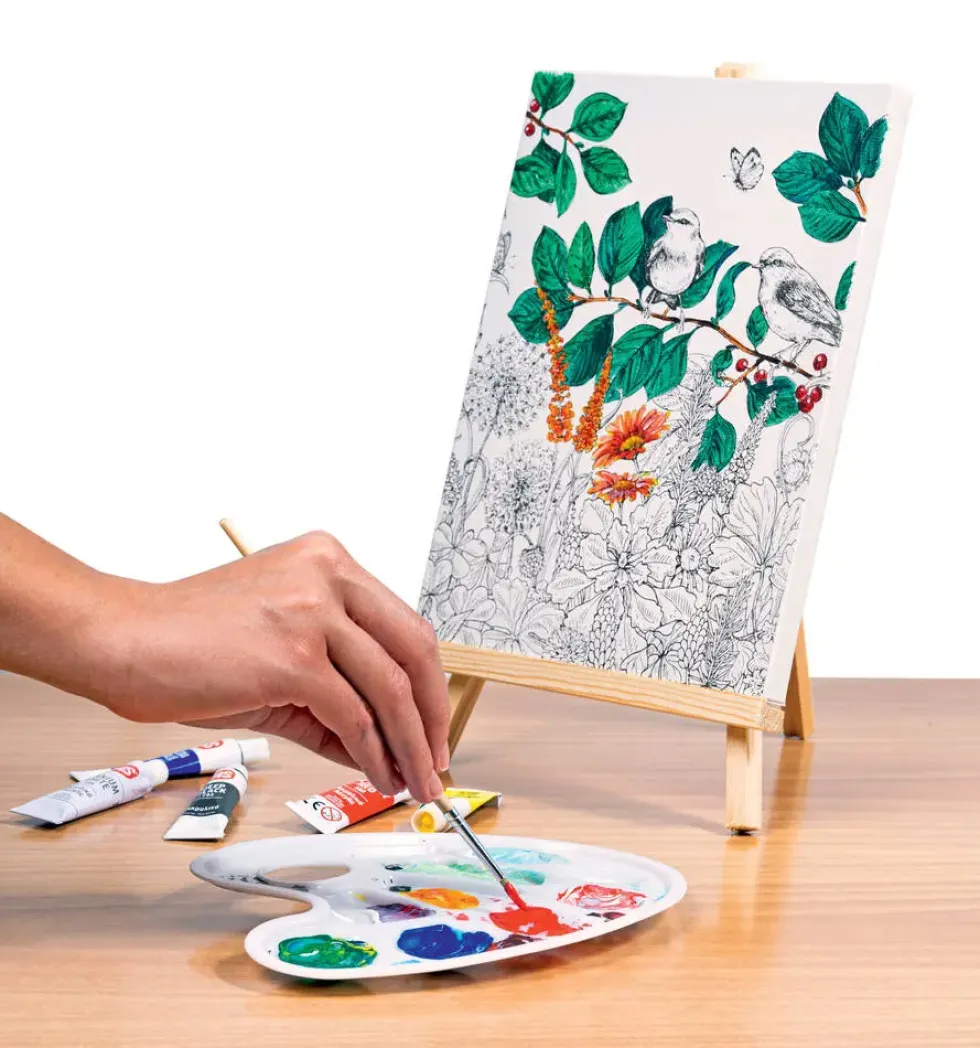 COFFRET PEINTURE ACRYLIQUE