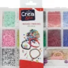 COFFRET PERLES PLATES - COULEURS VIVES