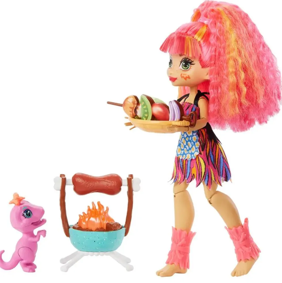 COFFRET POUPEE HISTOIRE DES CAVERNES EMBERLY - CAVE CLUB