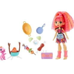 COFFRET POUPEE HISTOIRE DES CAVERNES EMBERLY - CAVE CLUB