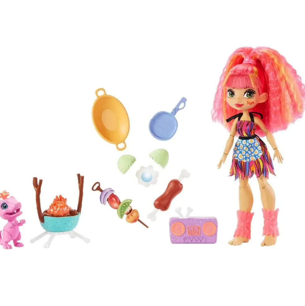 COFFRET POUPEE HISTOIRE DES CAVERNES EMBERLY - CAVE CLUB