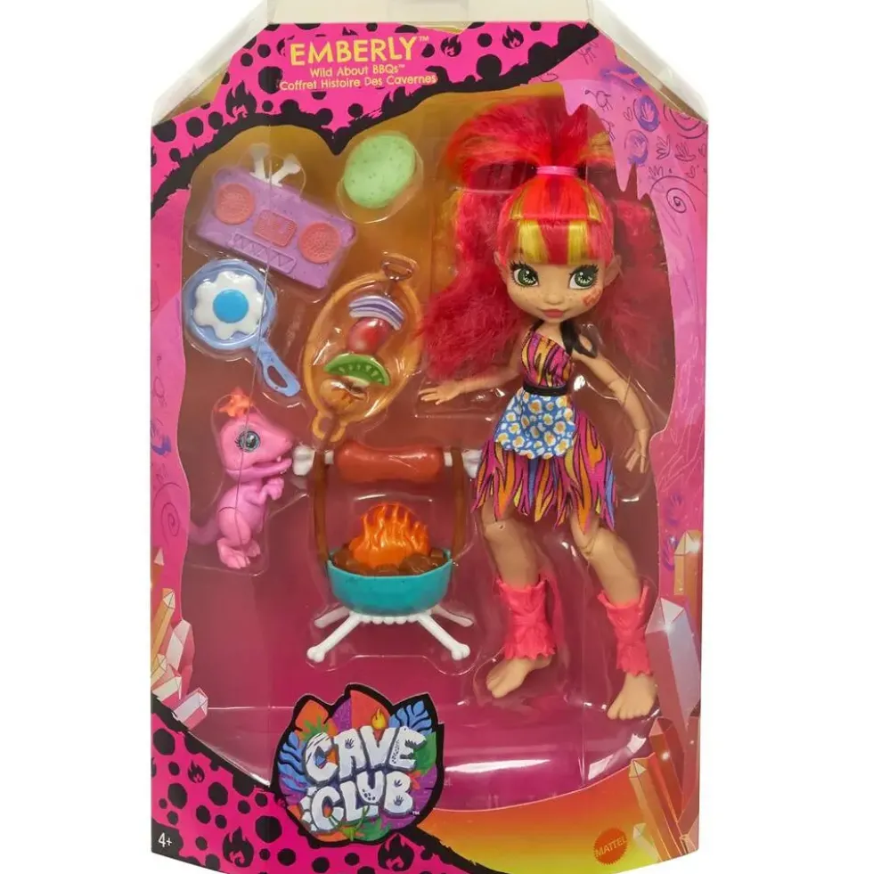 COFFRET POUPEE HISTOIRE DES CAVERNES EMBERLY - CAVE CLUB