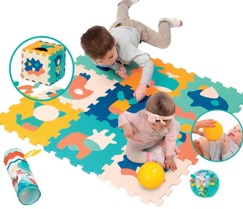 COFFRET SENSORIEL - 9 DALLES ANIMAUX