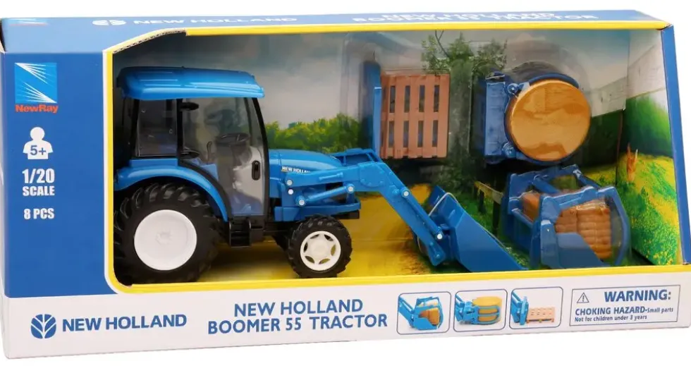 COFFRET TRACTEUR NEW HOLLAND BOOMER 55