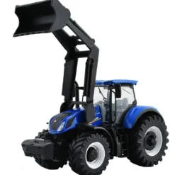 1/43 COLLECTION FERME - TRACTEUR A FRICTION AVEC CHARGEUSE - 4 LICENCES