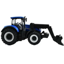 1/43 COLLECTION FERME - TRACTEUR A FRICTION AVEC CHARGEUSE - 4 LICENCES