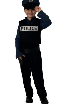 COLLECTION METIER - DEGUISEMENT POLICIER - TAILLE 8-10 ANS