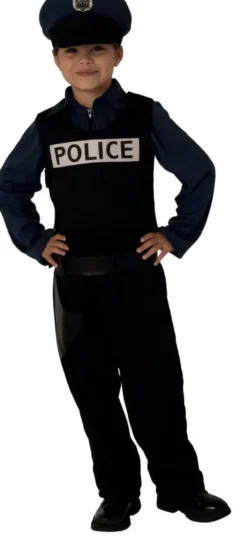COLLECTION METIER - DEGUISEMENT POLICIER - TAILLE 5-7 ANS