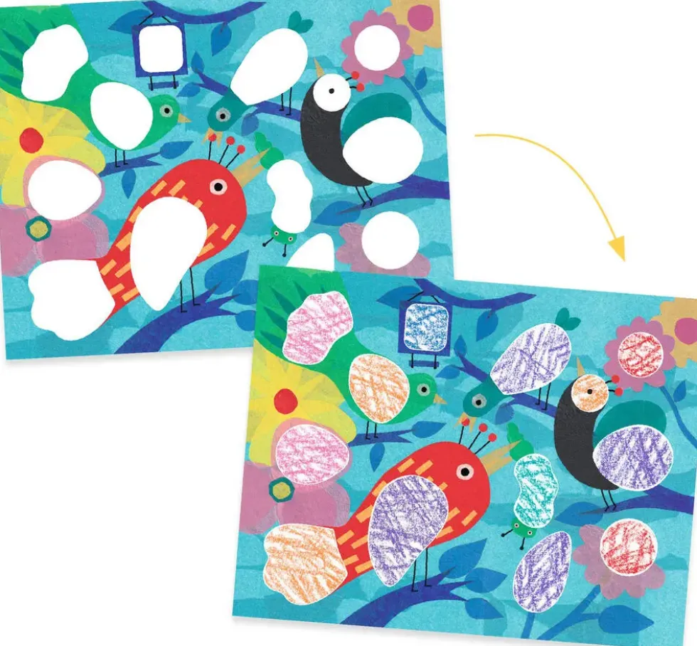 COLORIAGE -PIOU PIOU ET CO