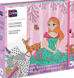 COLORIAGE PRINCESSES