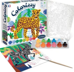 COLORIZZY - ZEBRE & LEOPARD