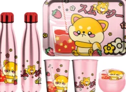 COMBO STEEL SHIBA INU - COFFRET 100% METAL
