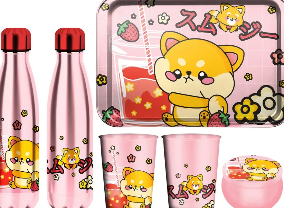 COMBO STEEL SHIBA INU - COFFRET 100% METAL