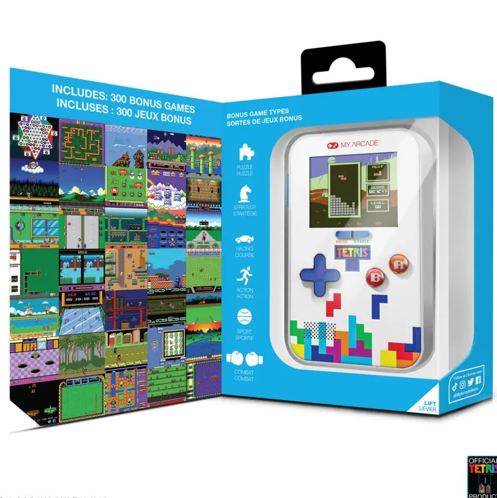 CONSOLE GO GAMER CLASSIC - TETRIS PLUS 300 JEUX