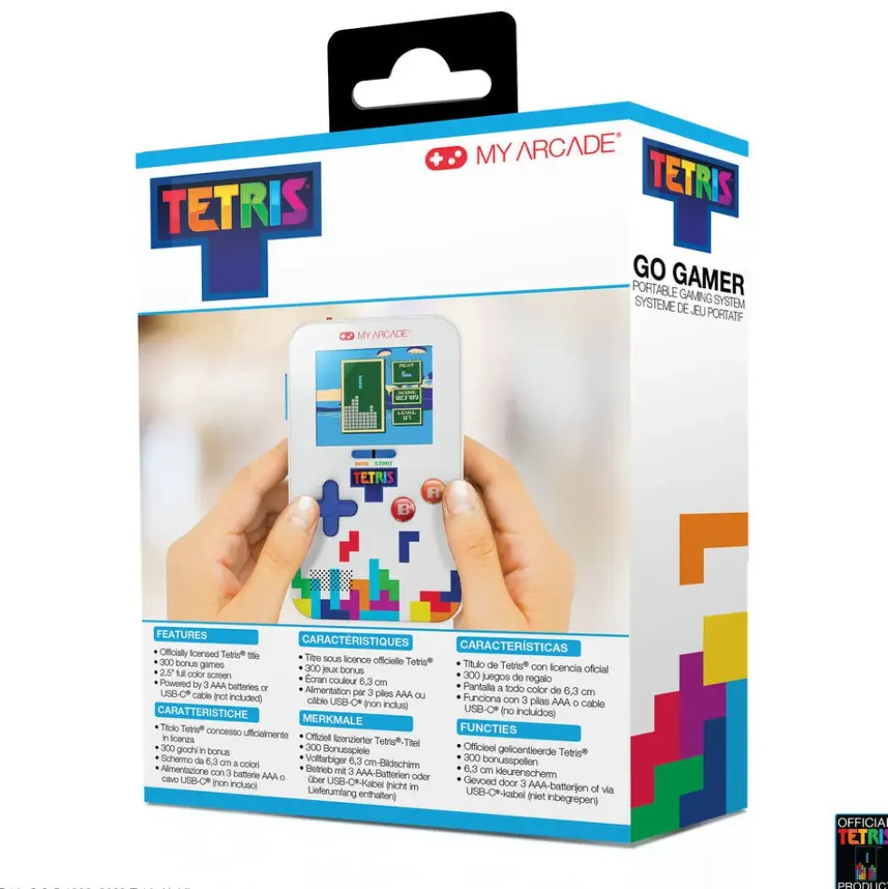 CONSOLE GO GAMER CLASSIC - TETRIS PLUS 300 JEUX