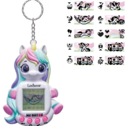 CONSOLE MY BEST-E® LICORNE AVEC ECRAN LCD ET PORTE-CLES