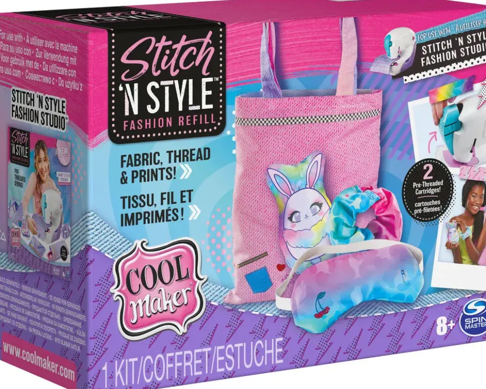 COOL MAKER - RECHARGES STITCH 'N STYLE FASHION STUDIO