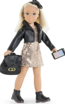 COROLLE GIRLS - DRESSING DE FETE - 7 ACCESSOIRES - POUR POUPEE MANNEQUIN 28CM