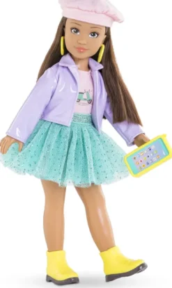 COROLLE GIRLS - POUPEE COFFRET LUNA FASHION WEEK MILAN - 28CM